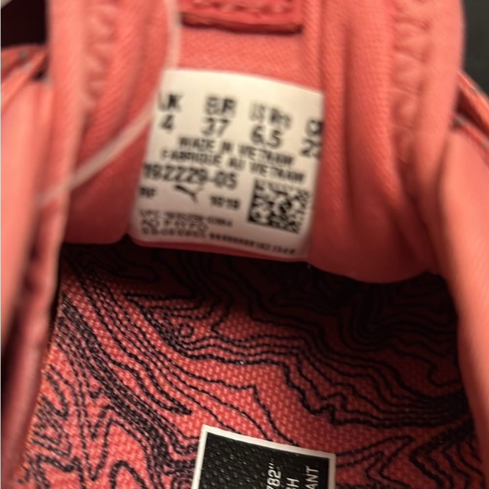 Puma Women's Coral/Mauve Ignite Golf Shoes - Picture 5 of 5